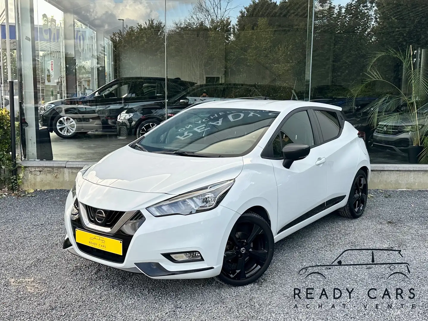 Nissan Micra *1.0*N-SPORT*CUIR*CAMERA*CARPLAY*CARNET FULL* Blanc - 1