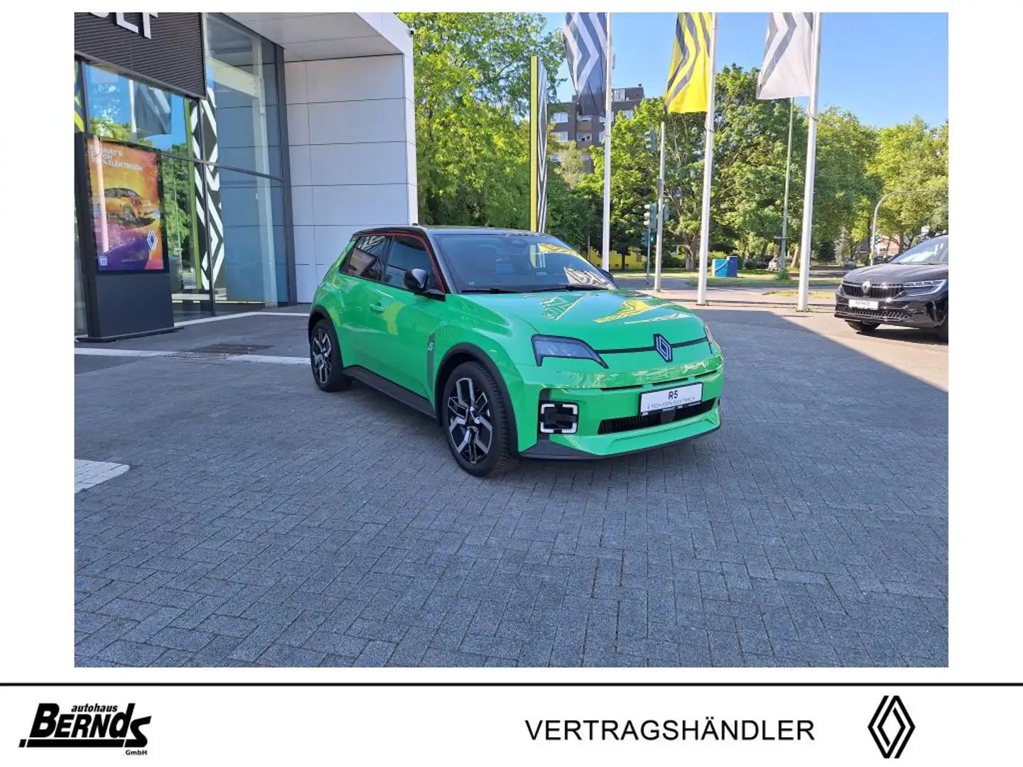 Renault R 5 E-Tech Techno 120 Urban Range WINTER OPEN R-LINK Vert - 2