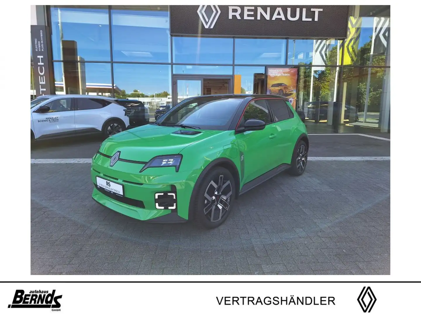 Renault R 5 E-Tech Techno 120 Urban Range WINTER OPEN R-LINK Grün - 1