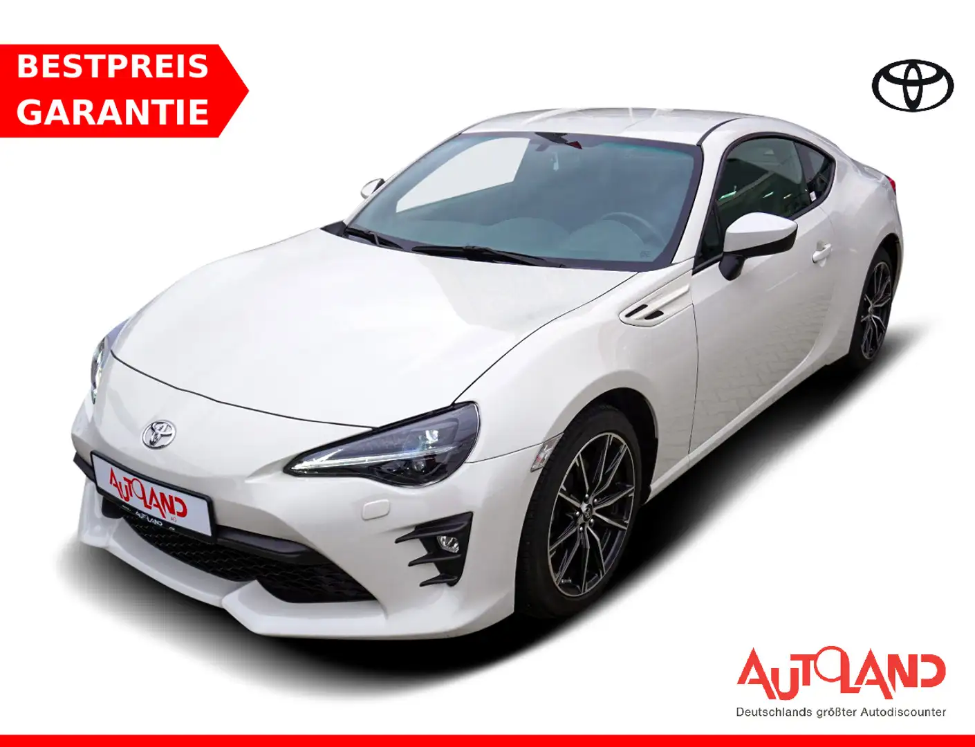 Toyota GT86 2.0 Klimaaut. Tempomat Touchscreen LED Weiß - 1