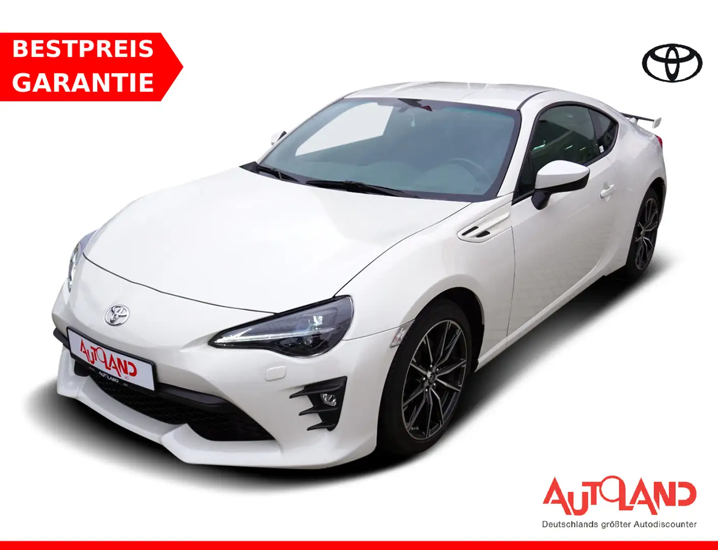 Toyota GT86 2.0 Klimaaut. Tempomat Touchscreen LED Biały - 1