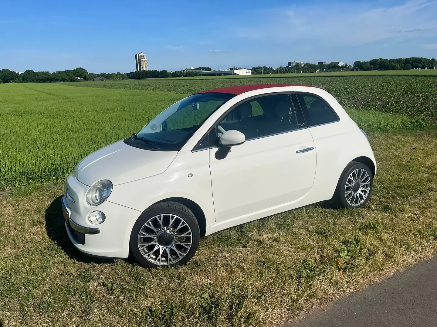 Fiat 500 FIAT 500 CABRIO 1.2 Twin air Wit - 2