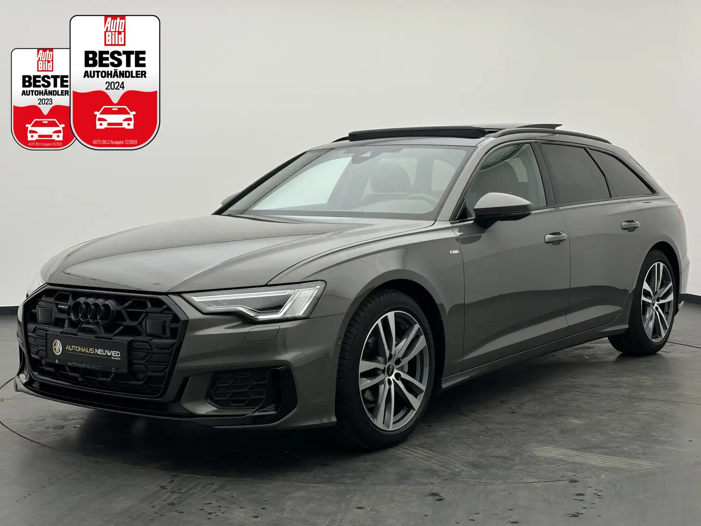 Audi A6 A6 Avant 40 TDI quattro +PANO+STANDHZ+SLINE+CAM+ Grau - 1