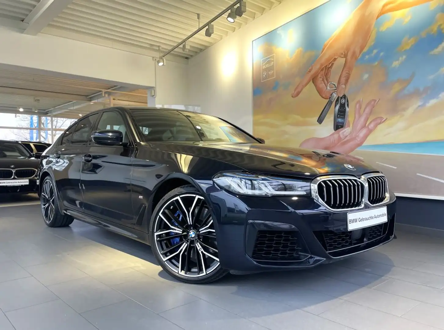 BMW 540 i xDr. M SPORT LASER+HUD+KOMF+ACC+AHK+SPUR+20 Schwarz - 2