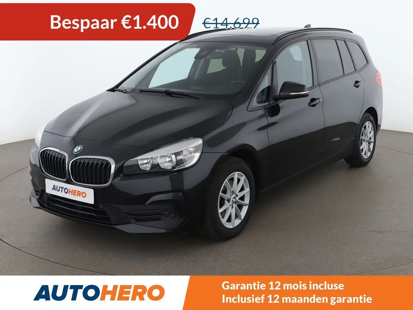 BMW 216 216d Gran Tourer Advantage Noir - 1
