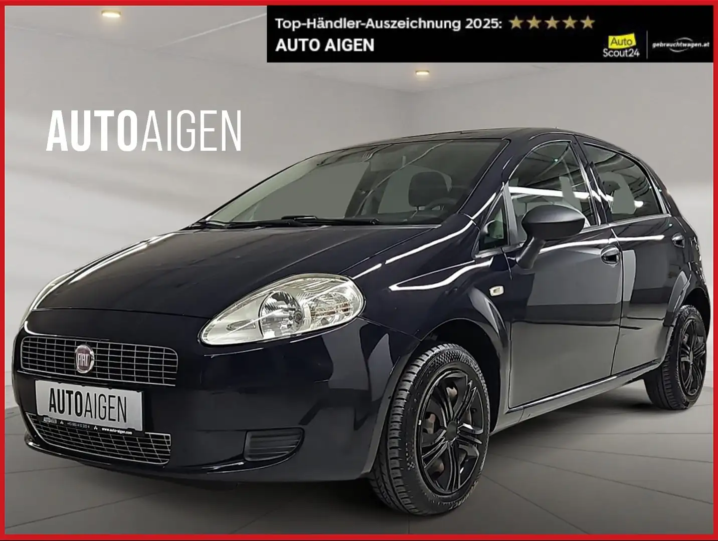 Fiat Grande Punto 1.2 Active * NEUES PICKERL * ab 79,- pro Monat * Blau - 1