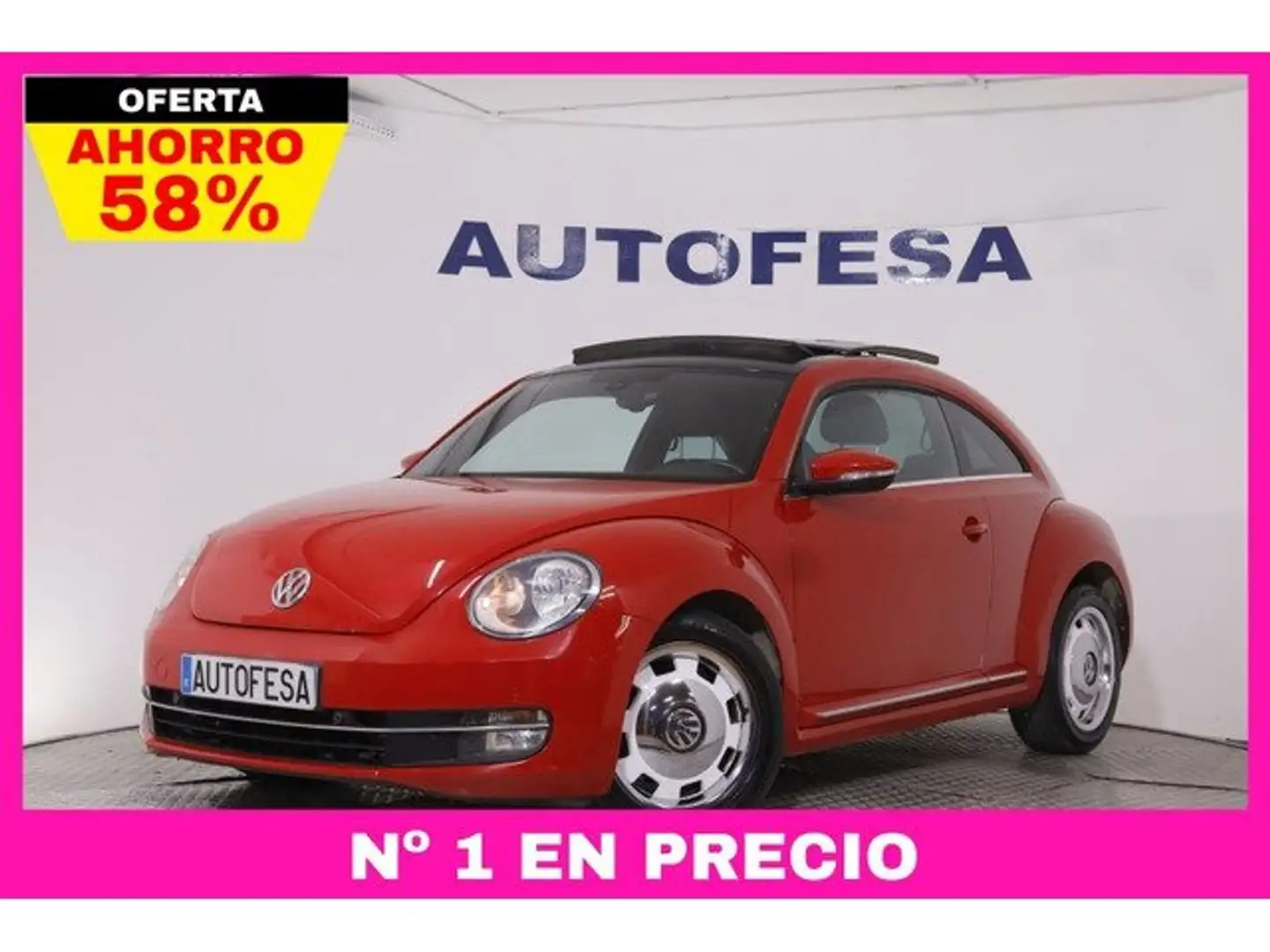 Volkswagen Beetle 2.0TDI Beetlemanía 81kW Rojo - 1