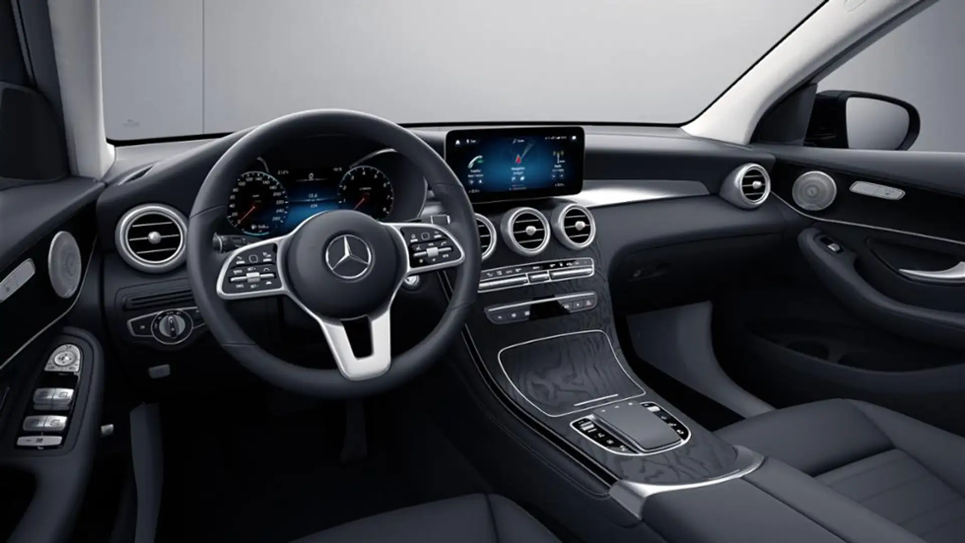 Mercedes-Benz GLC 300 e 4M LED/AHK/DISTRONIC/Business/SpurP/Cam Weiß - 2