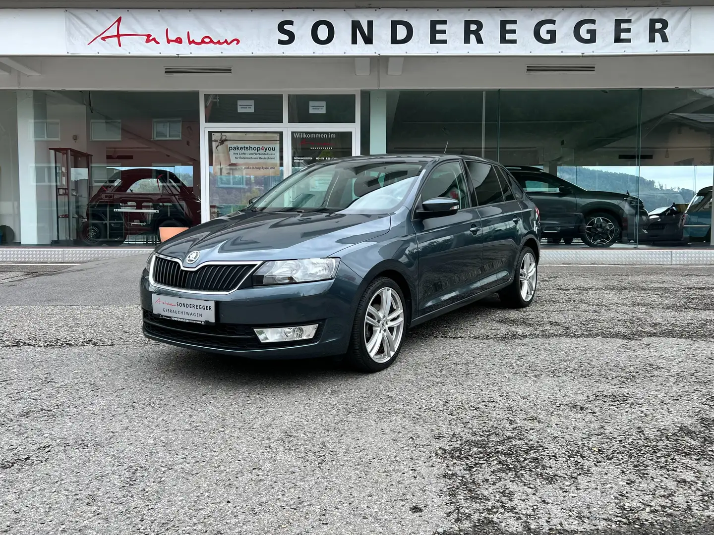 Skoda Rapid/Spaceback Rapid 1,4 TDI Sport Šedá - 1
