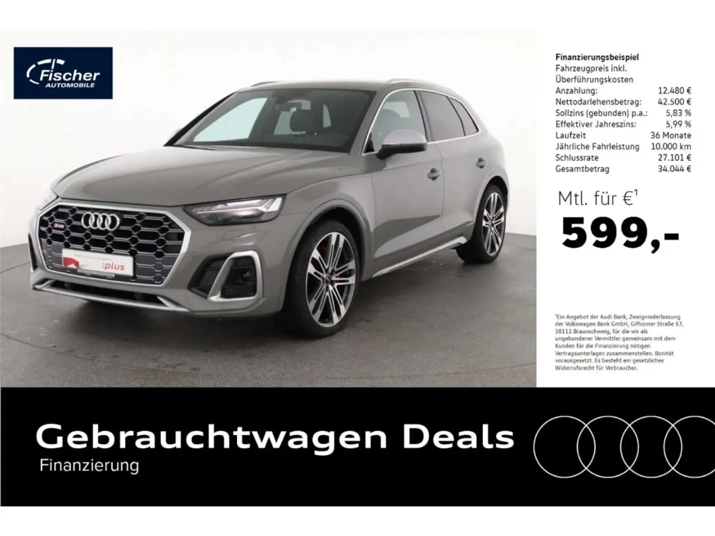 Audi SQ5 TDI quattro Grau - 1