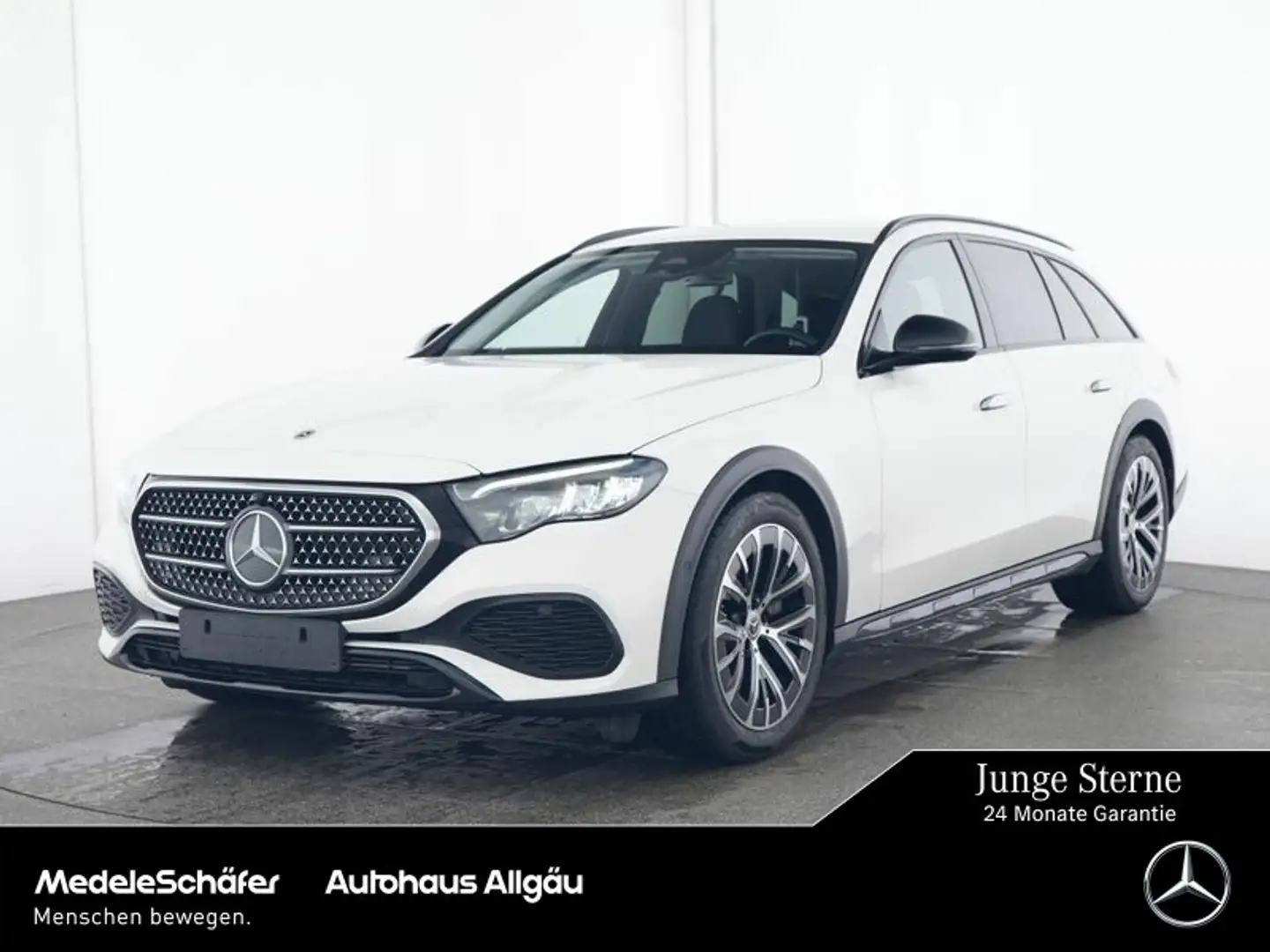 Mercedes-Benz E 300 E 300 T de 4M All-Terrain Night 19" Airmatic AHK Blanc - 1