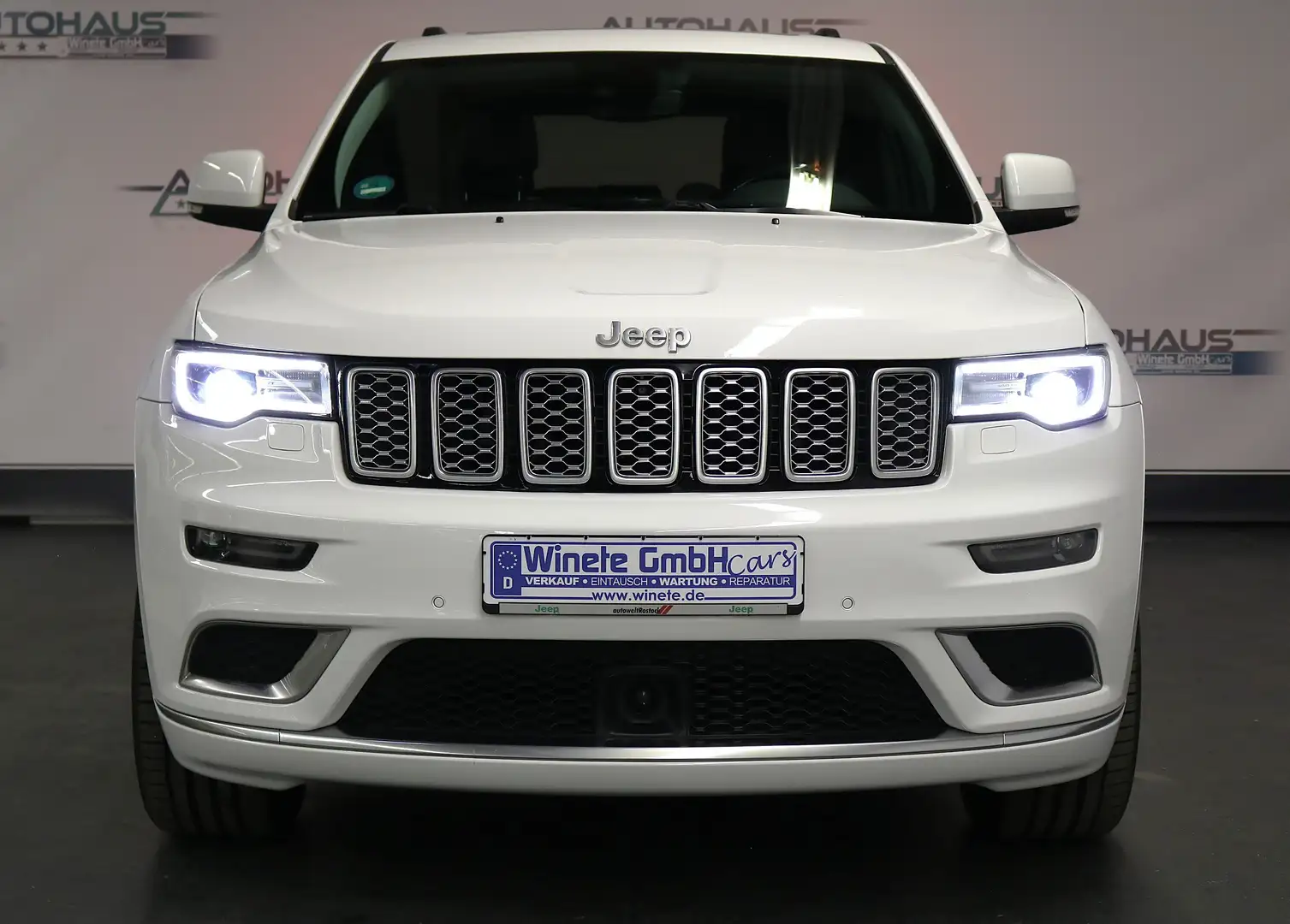 Jeep Grand Cherokee 3.0 Summit*1HAND*NAVI*AHK*KAMERA*PDC*PANO*FULL* Blanc - 2