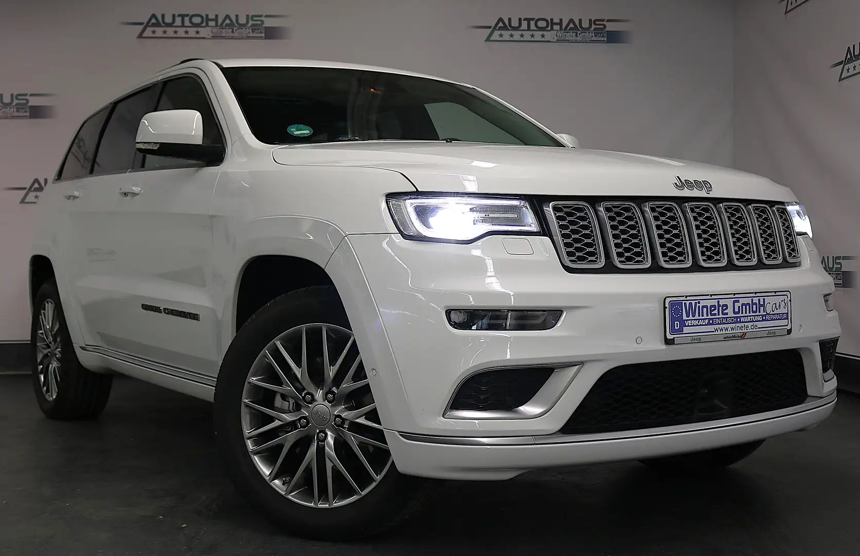 Jeep Grand Cherokee 3.0 Summit*1HAND*NAVI*AHK*KAMERA*PDC*PANO*FULL* Blanc - 1