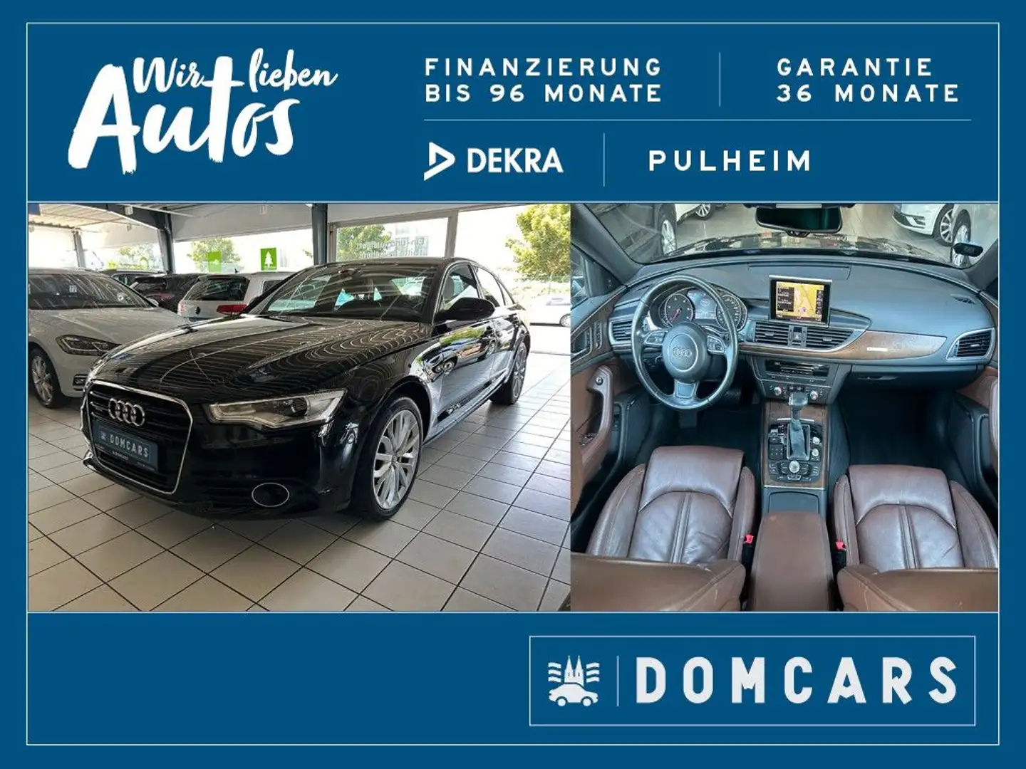 Audi A6 Lim.3.0 TDI quattro/GETRIEBE LEICHTEN PROBLEM Zwart - 1
