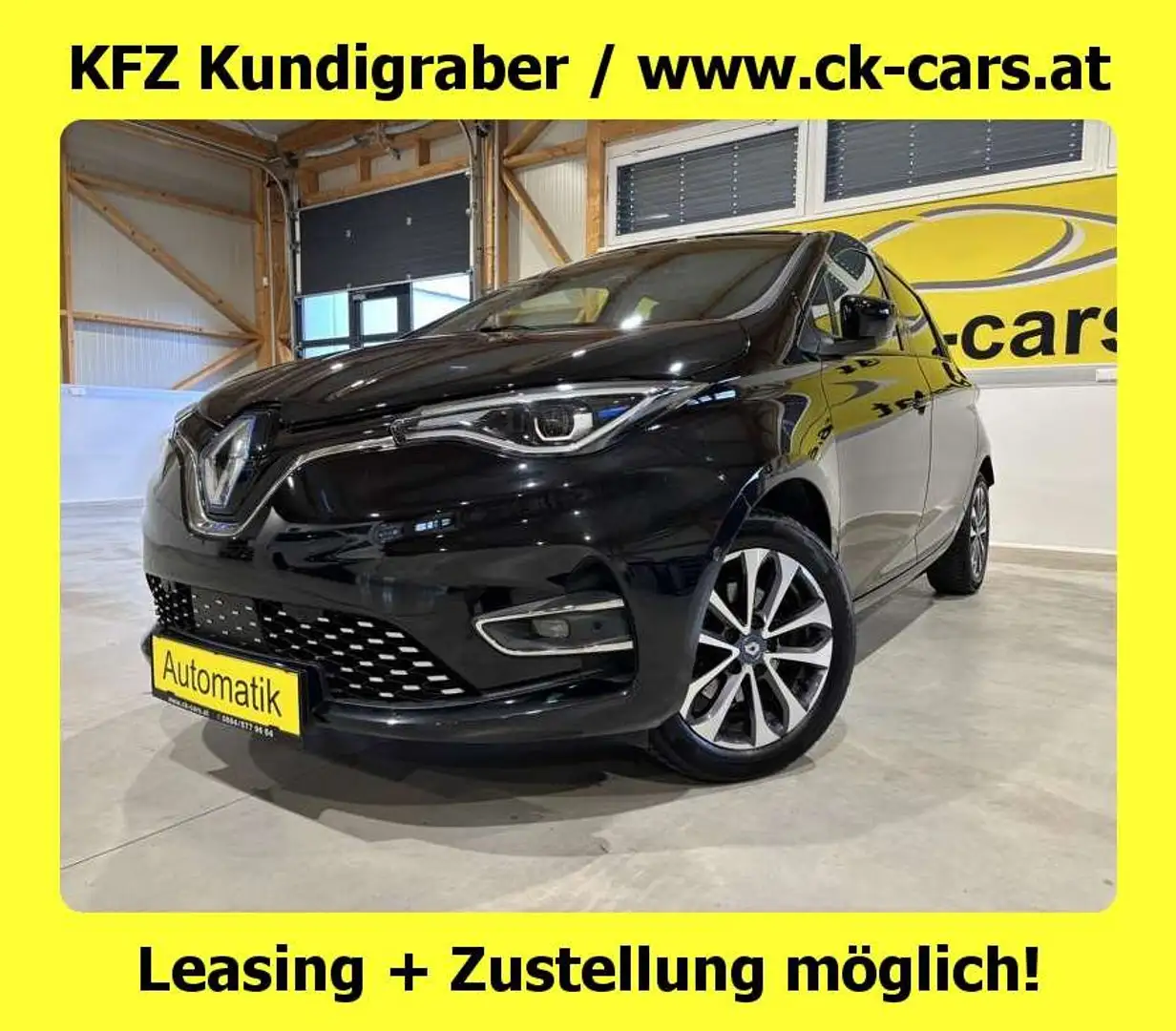 Renault ZOE Intense R135(52kWh) LED KAMERA NAVI CCS-LADER Negro - 1