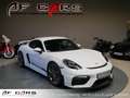 Porsche 718 Cayman GT4 Race Tex BOSE Klima Approved Blanc - thumbnail 3