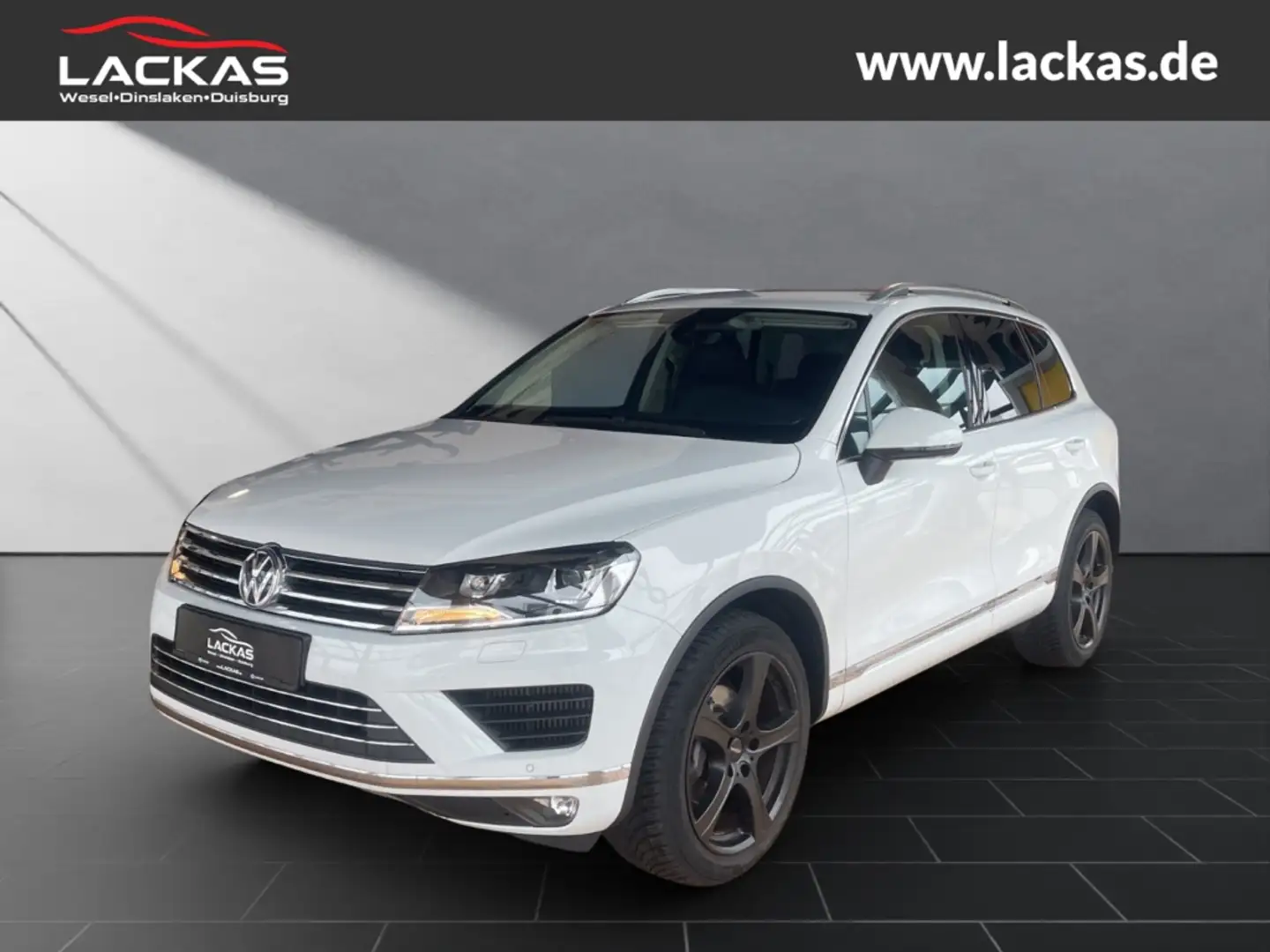 Volkswagen Touareg V6 TDI BMT Terrain Tech 4Motion 3.0 *AHK*NAVI*LEDE Weiß - 1