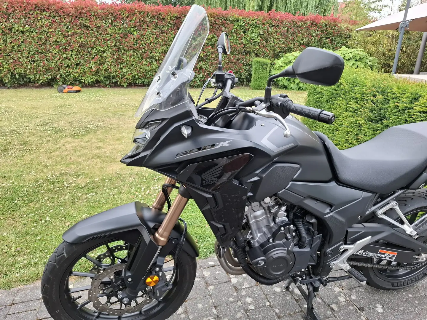 Honda CB 500 CB 500XA - Gunpowder Black Metallic Noir - 2