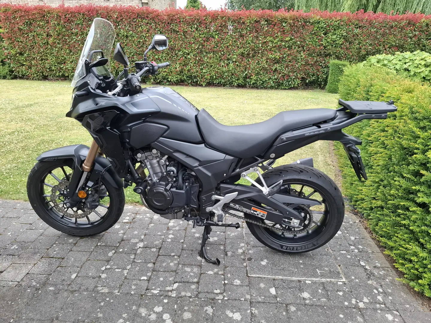 Honda CB 500 CB 500XA - Gunpowder Black Metallic Noir - 1