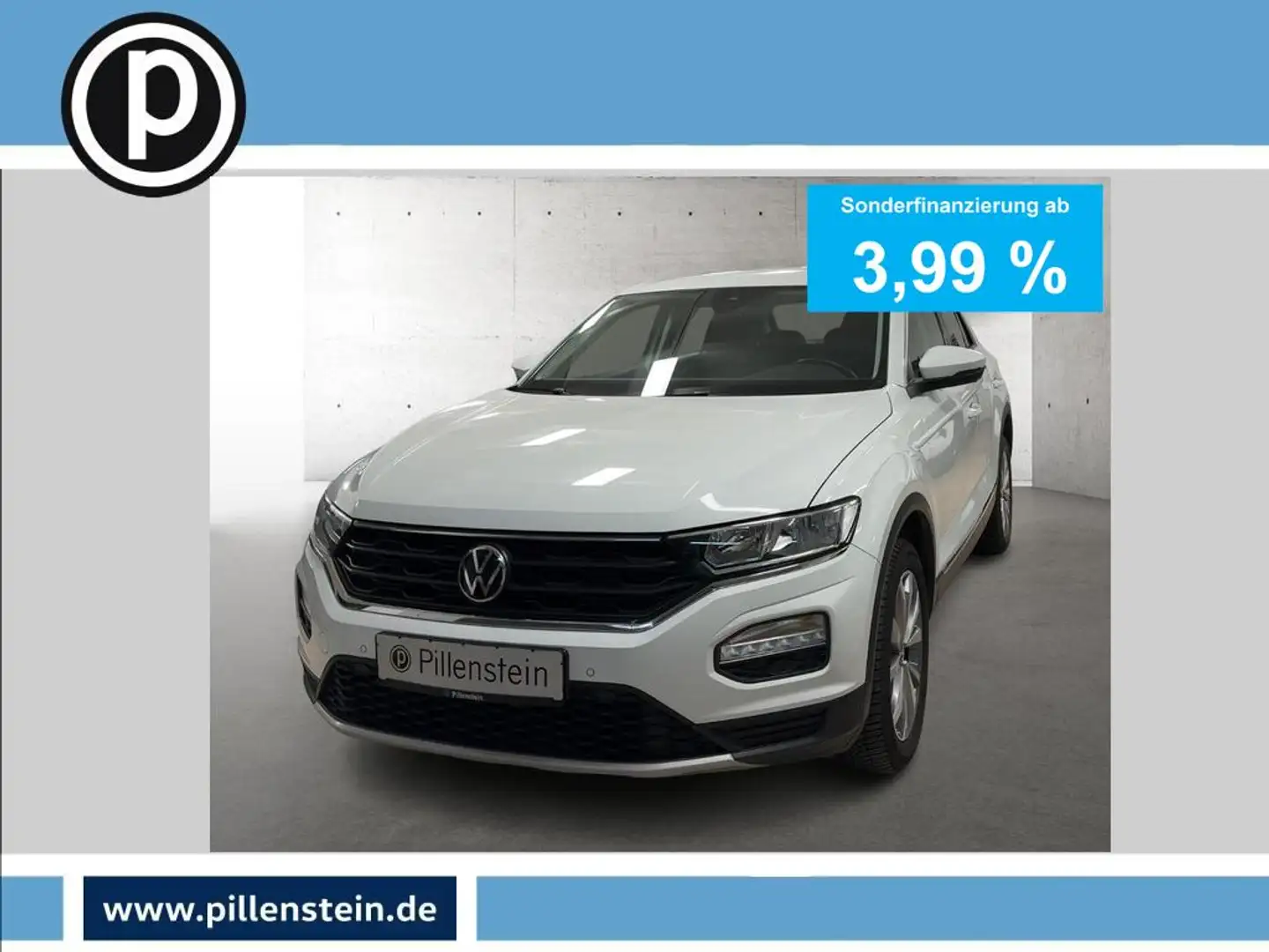 Volkswagen T-Roc STYLE 2.0 TDI NAVI PDC SITZH. Blanc - 1