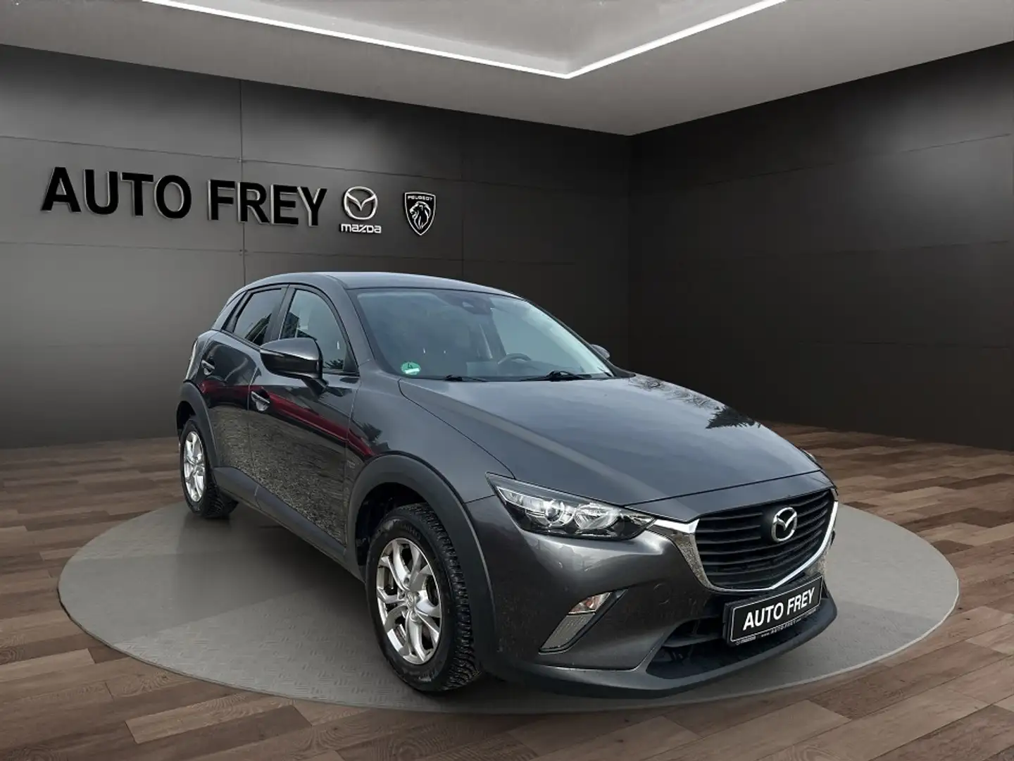 Mazda CX-3 120PS Kizoku+NAVI+ALLWETTERREIFEN+SITZHEIZUNG+EINP Grey - 1