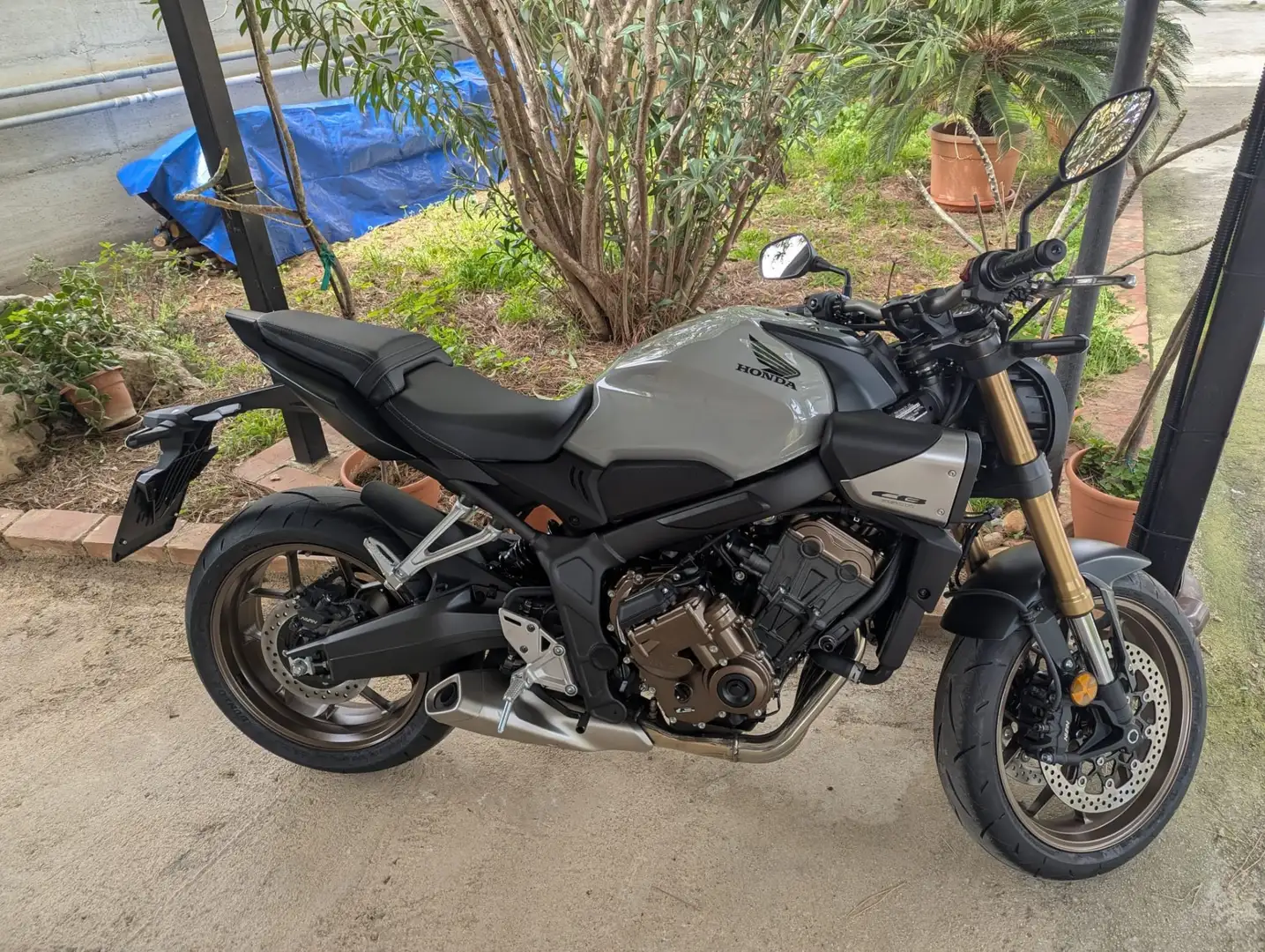 Honda CB 650 R   E-Clutch Gri - 1
