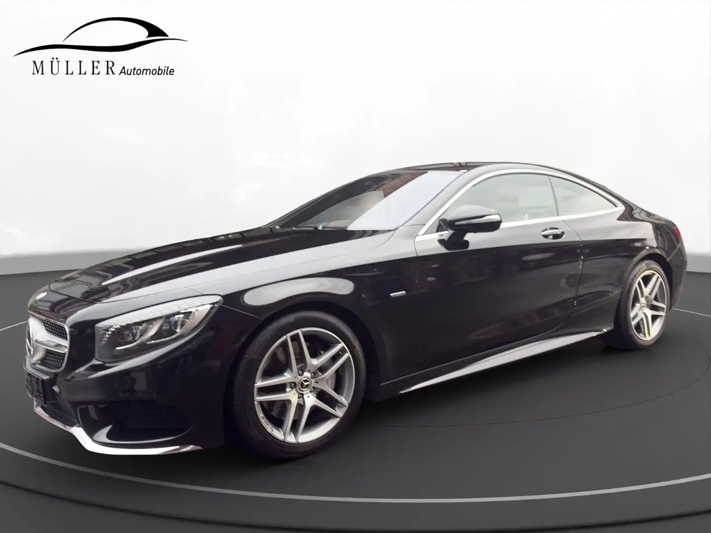 Mercedes-Benz S 500 S500 Coupe 4Matic Edition 1 AMG-Line Swarovski Noir - 1