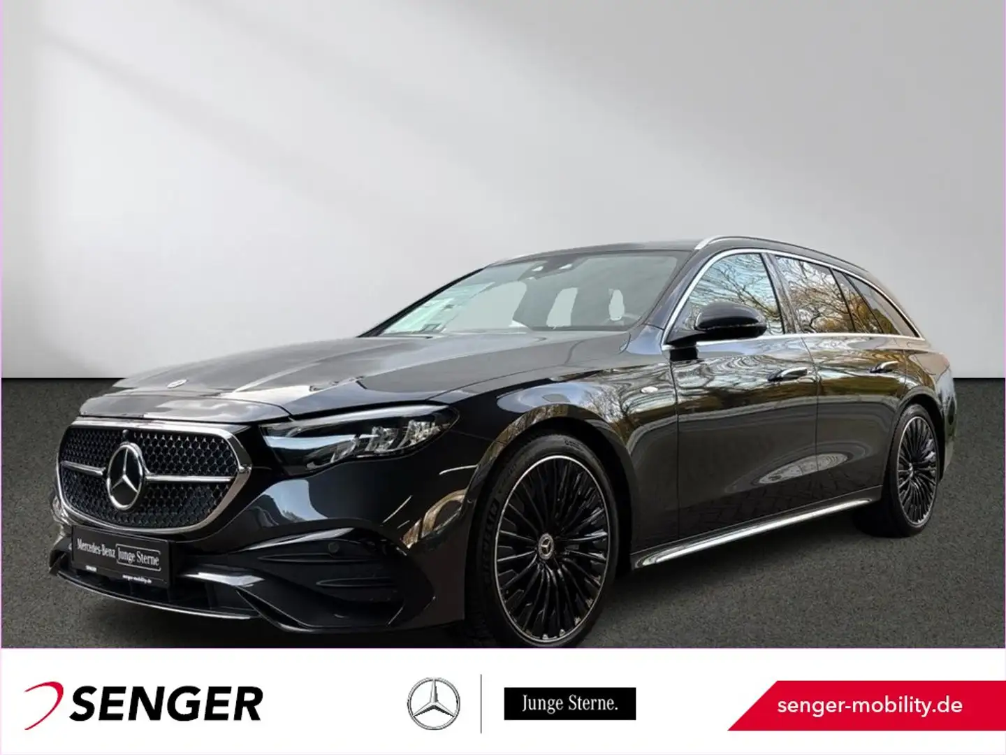 Mercedes-Benz E 300 T e AMG 360°-Kamera Ambiente MBUX LED AHK Gris - 1