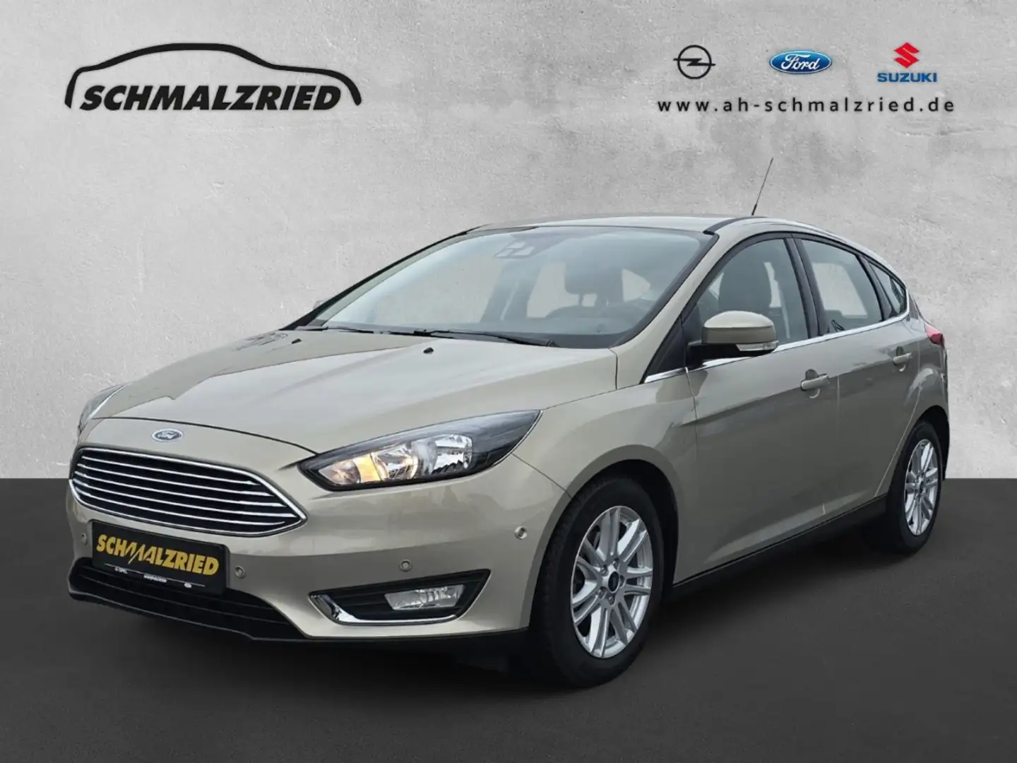 Ford Focus Titanium 1.0 Navi Mehrzonenklima Ambientebeleuchtu Grau - 1