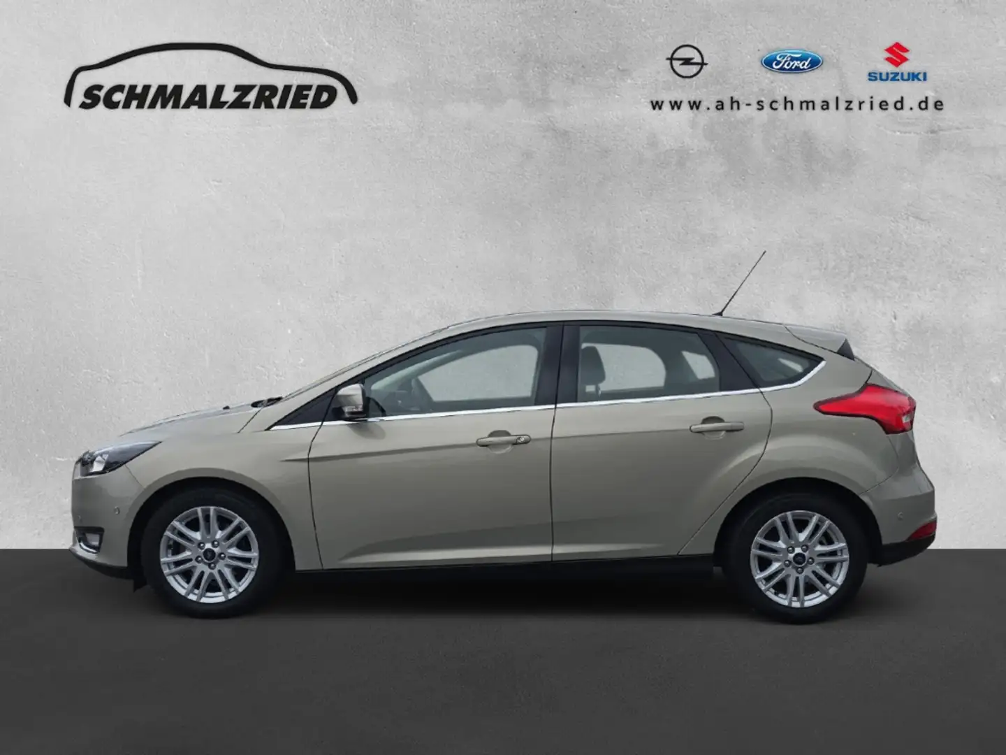 Ford Focus Titanium 1.0 Navi Mehrzonenklima Ambientebeleuchtu Grau - 2