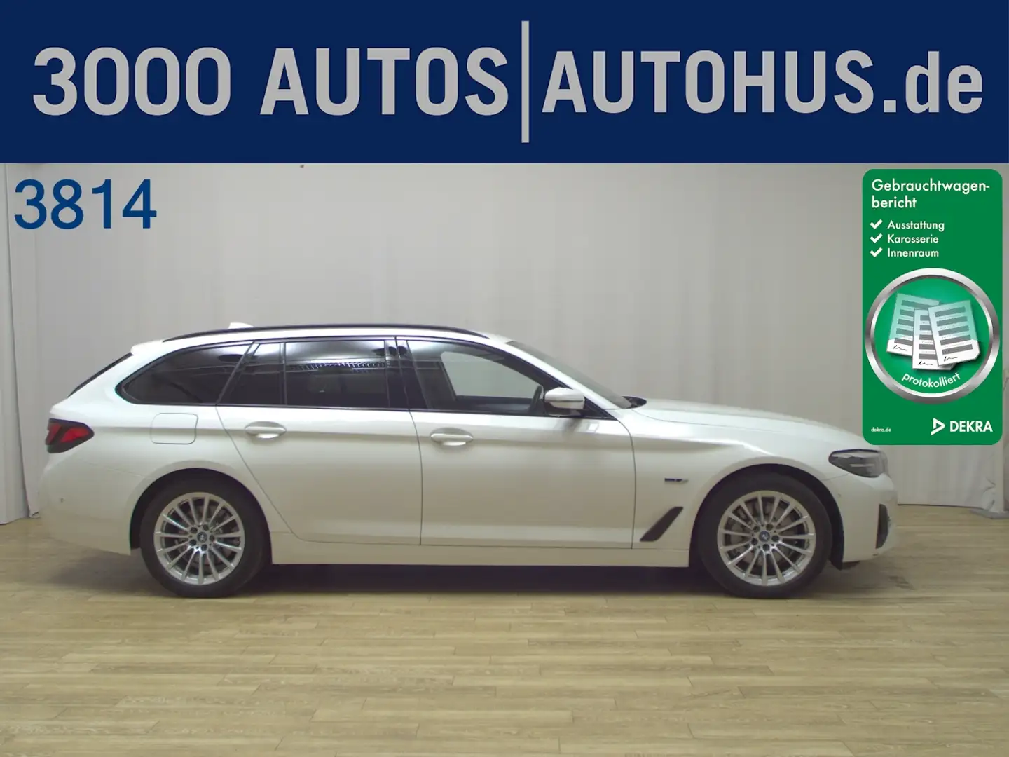 BMW 530 e Touring Luft LED ACC LC Pro el.Heck HiFi Weiß - 1