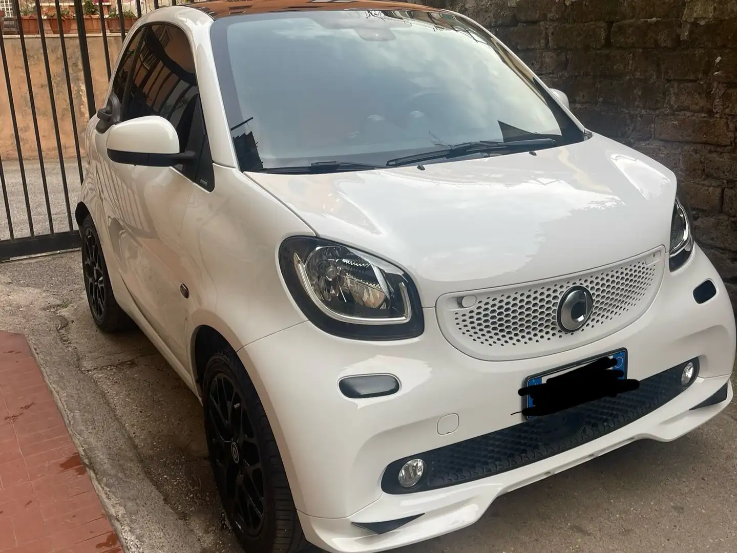 smart forTwo Fortwo III 2015 0.9 t Superpassion 90cv twinamic Bianco - 1