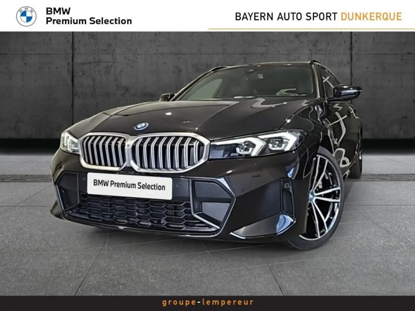 BMW 320 320eA 204ch M Sport Noir - 1