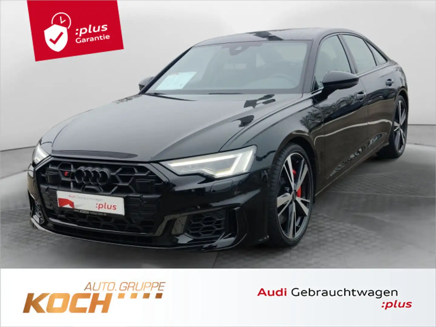 Audi S6 Limousine 55 TDI q. Tiptr., LED, Ambiente, Te Schwarz - 1