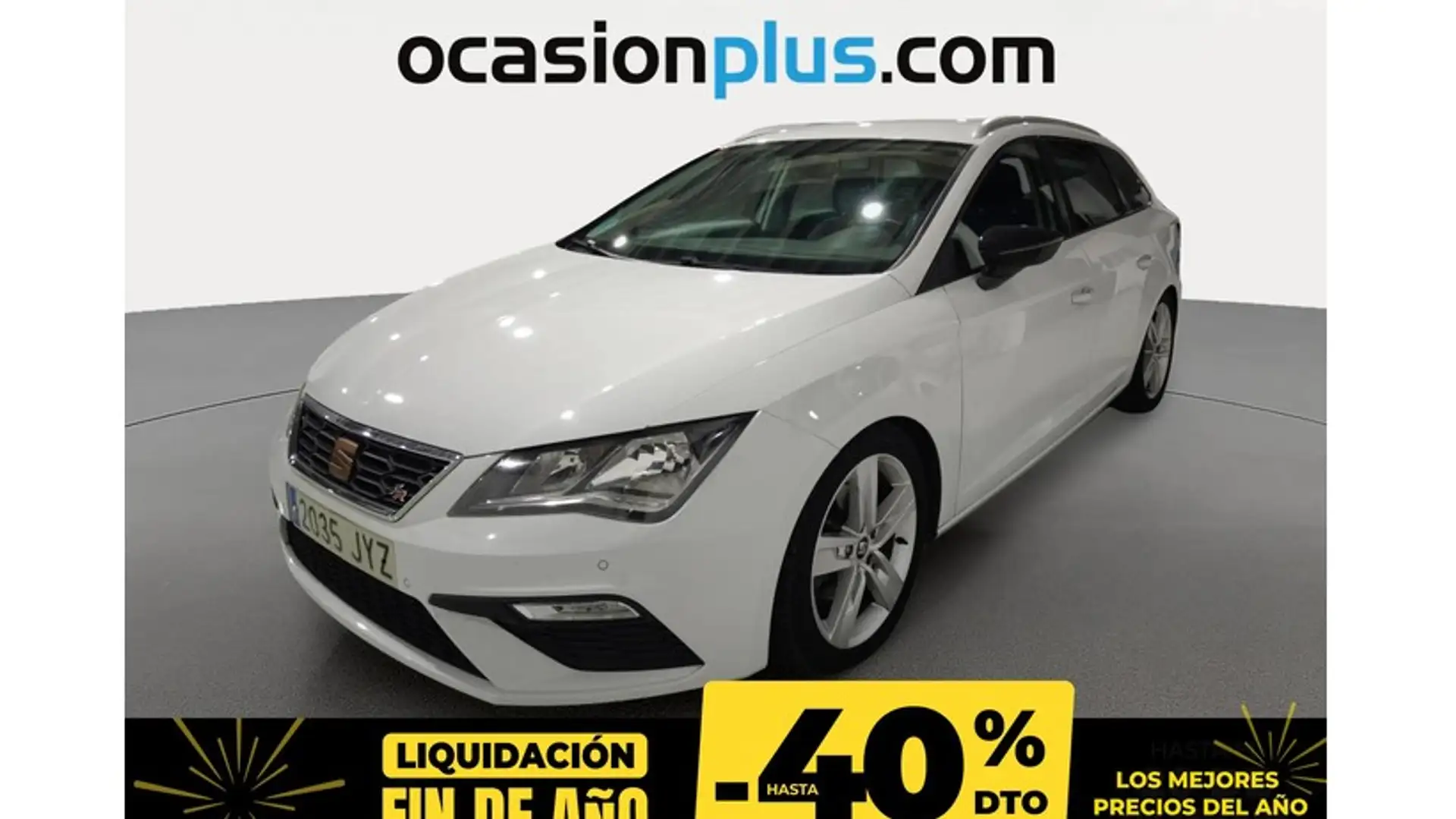 SEAT Leon ST 2.0TDI CR S&S FR DSG 150 Blanc - 1