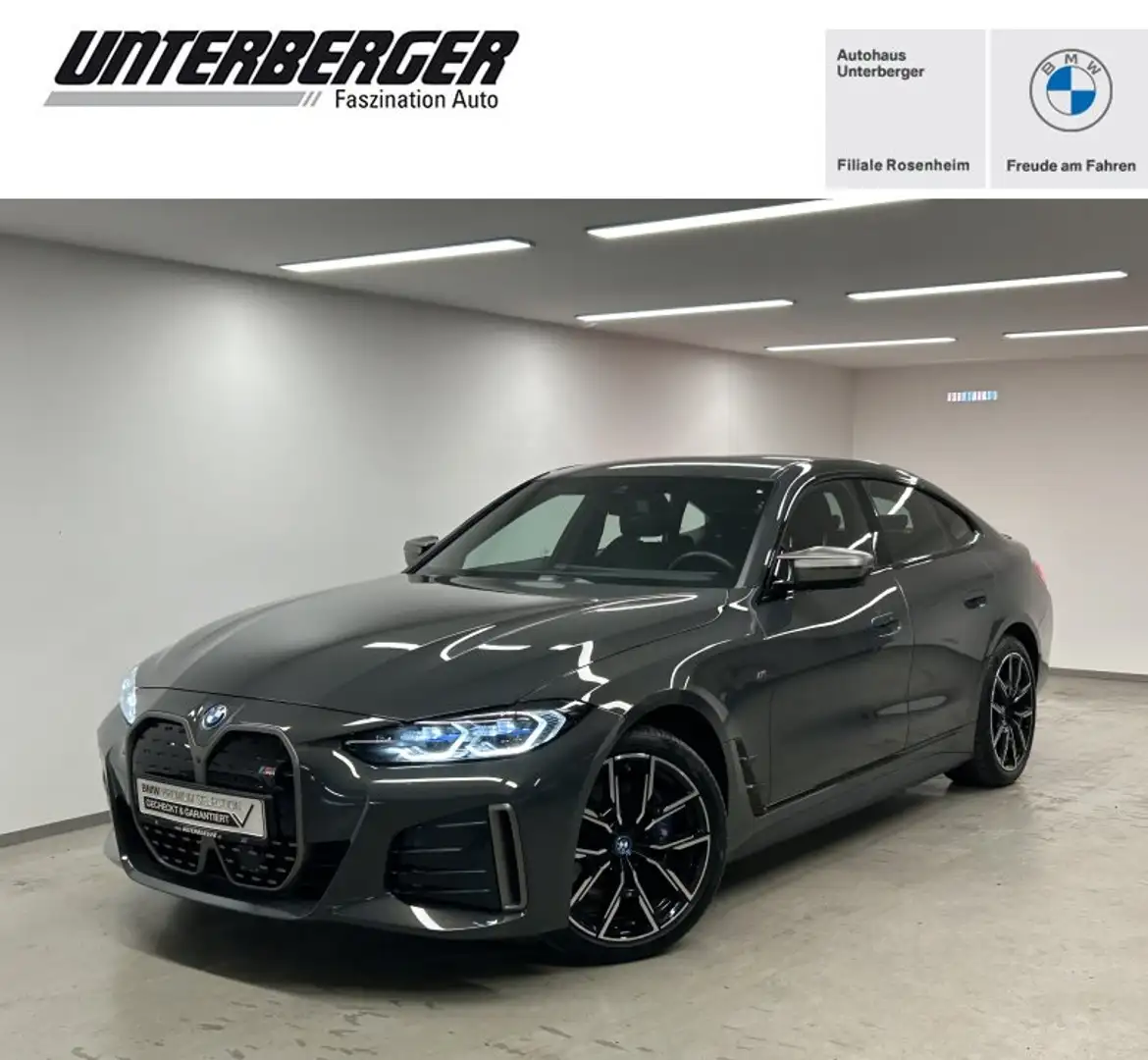 BMW i4 M50 Gran Coupé M Sportpaket HiFi DAB Komfortzg. La Grijs - 1