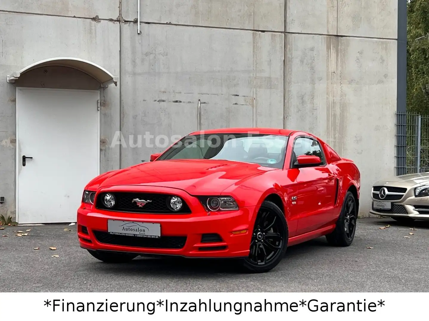 Ford Mustang 5.0 GT V8*Automatik*LED*Leder*19Zoll* Rot - 1