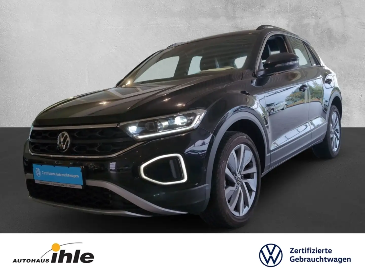 Volkswagen T-Roc Goal 2,0 TDI R-FAHRKAMERA+NAVI+AHK Schwarz - 1