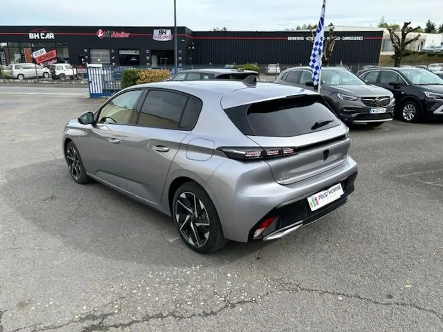 Peugeot 308 PHEV 180CH ALLURE PACK E-EAT8 Gris - 2