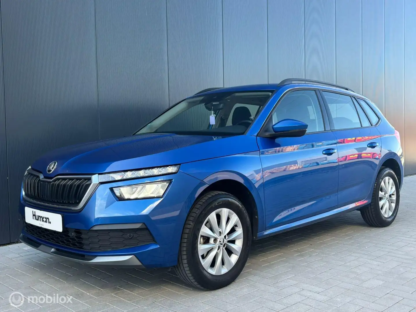 Skoda Kamiq 1.0 TSI Sport Business Dsg 7 hoge instap zuinig Blauw - 2