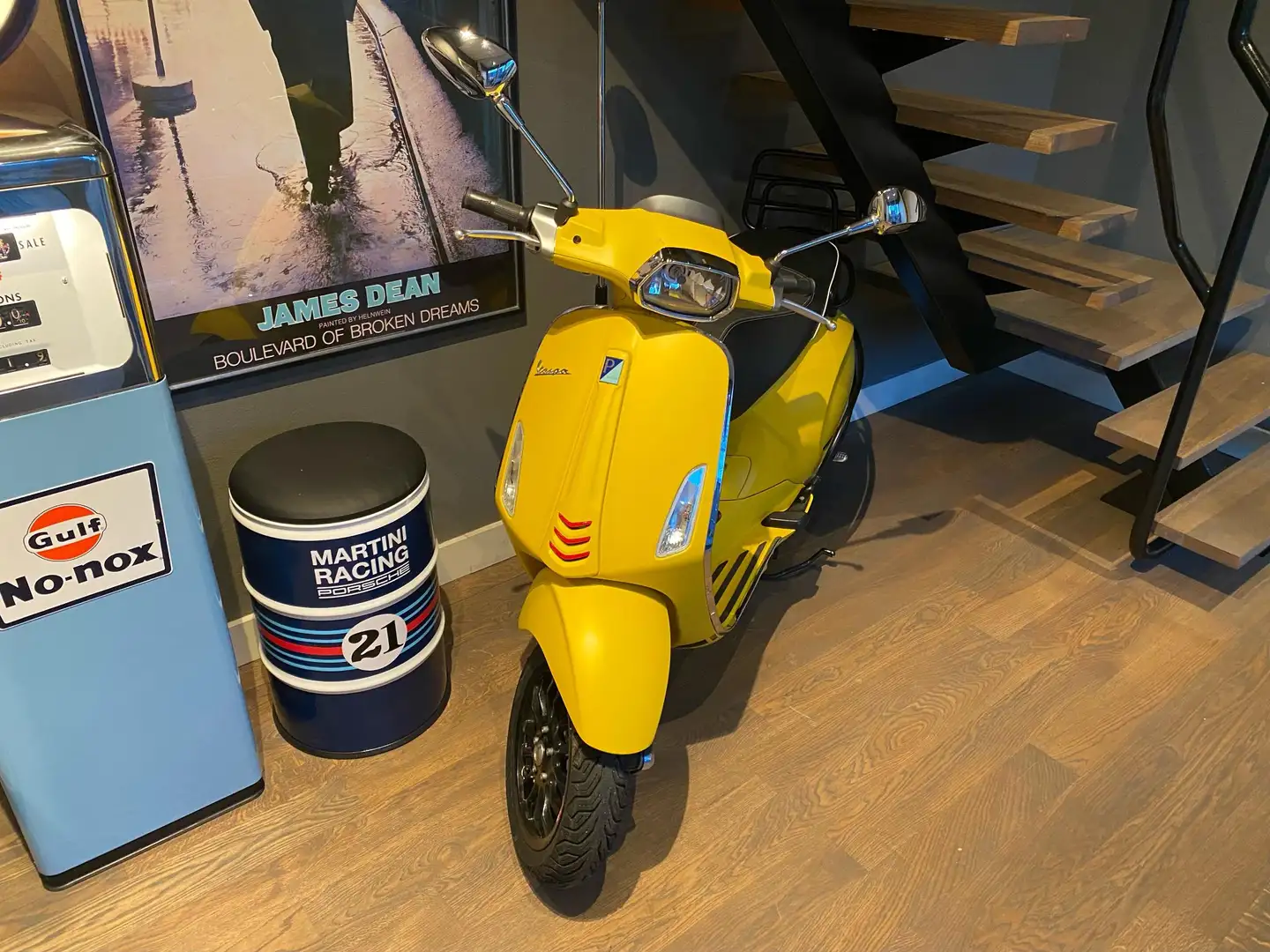 Vespa Sprint 4T Giallo bromfiets Geel - 2