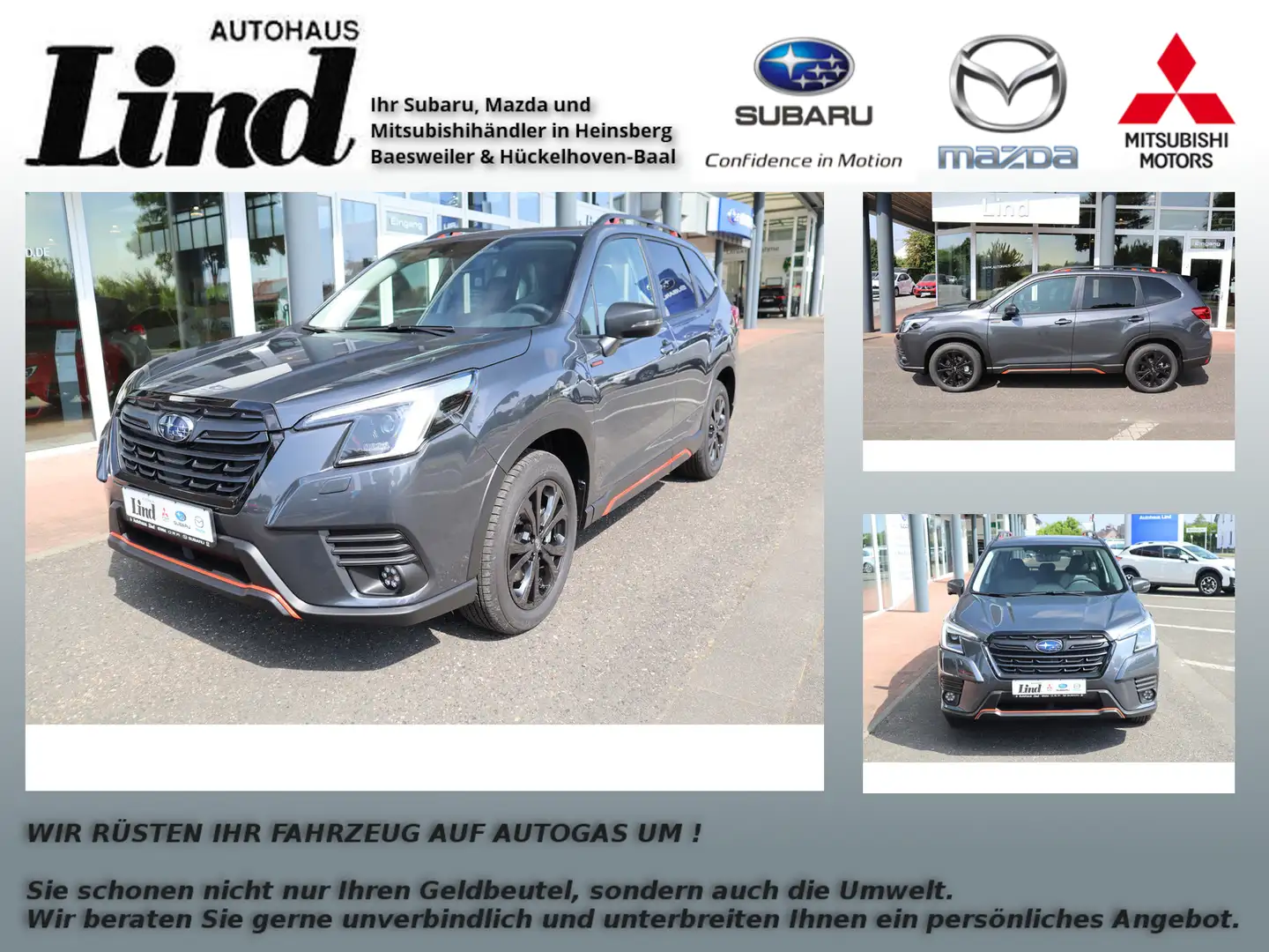 Subaru Forester Edition Exclusive Cross Autogas möglich Gris - 1