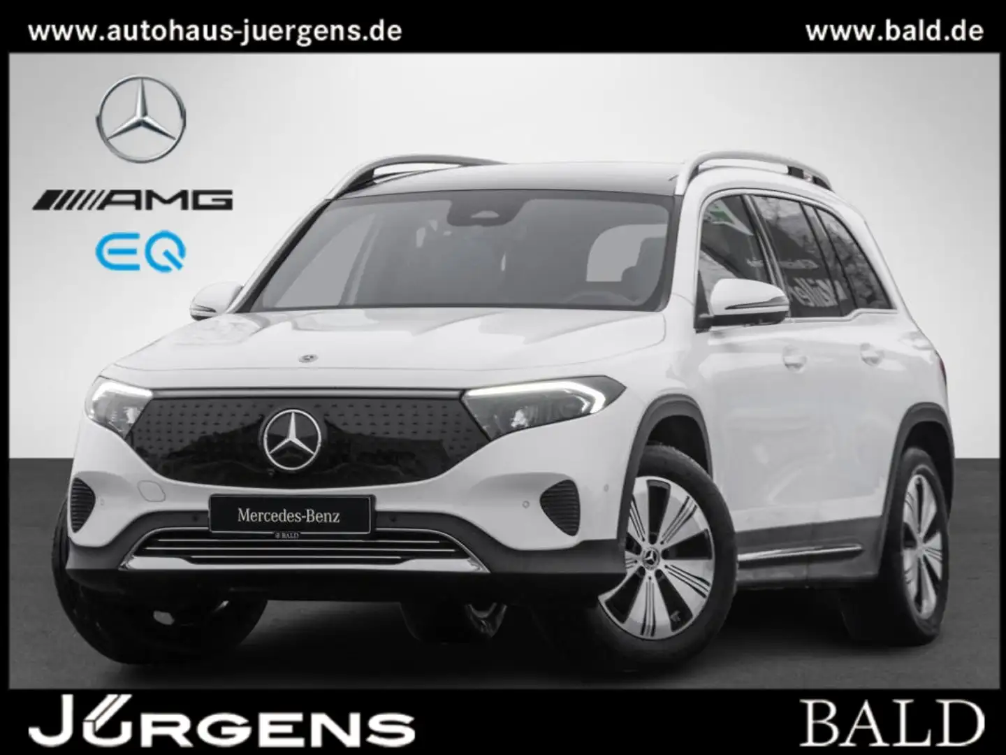 Mercedes-Benz EQB 350 4M Progressive/Pano/AHK/Dist/360/Memo/18 Blanc - 1