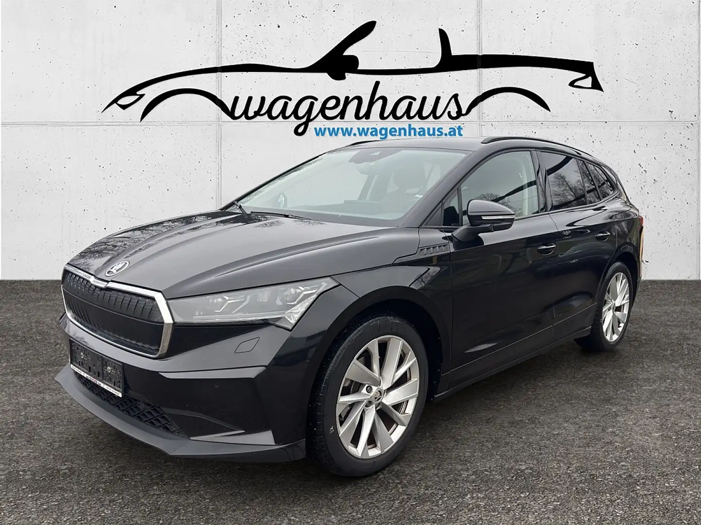 Skoda Enyaq iV 60 ecoSUITE, ACC, Matrix LED, Akku Test, Wär... Schwarz - 1