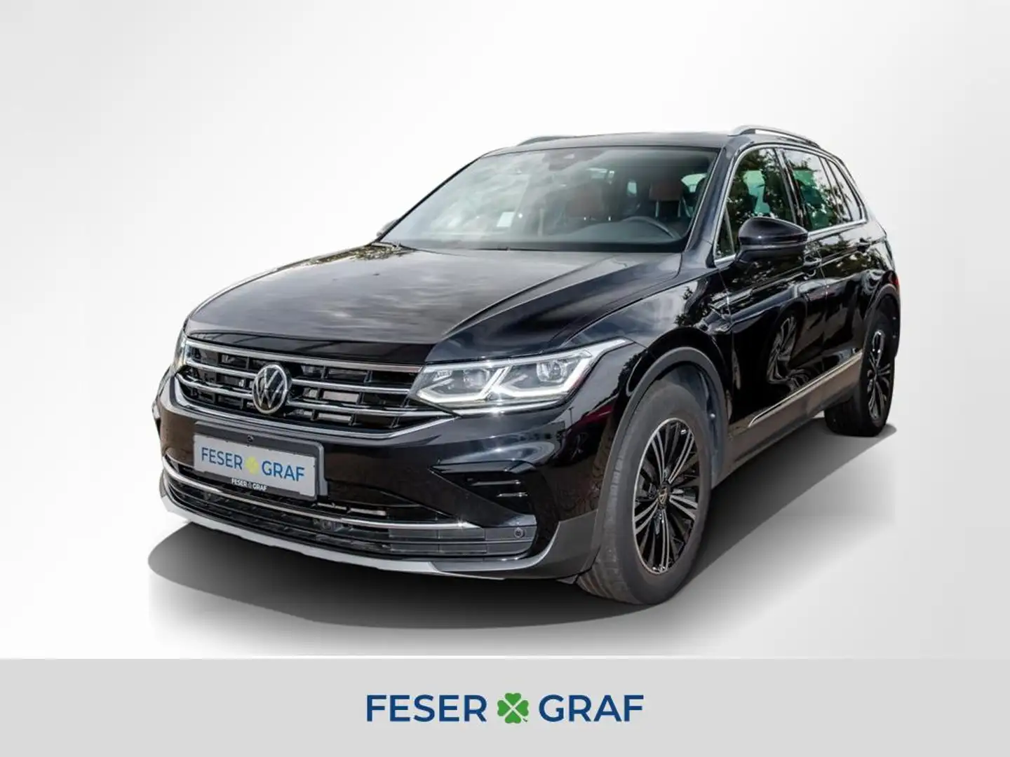 Volkswagen Tiguan Elegance 2.0TDI 4M DSG MATRIX/NAVI/ACC/STHZ Schwarz - 1