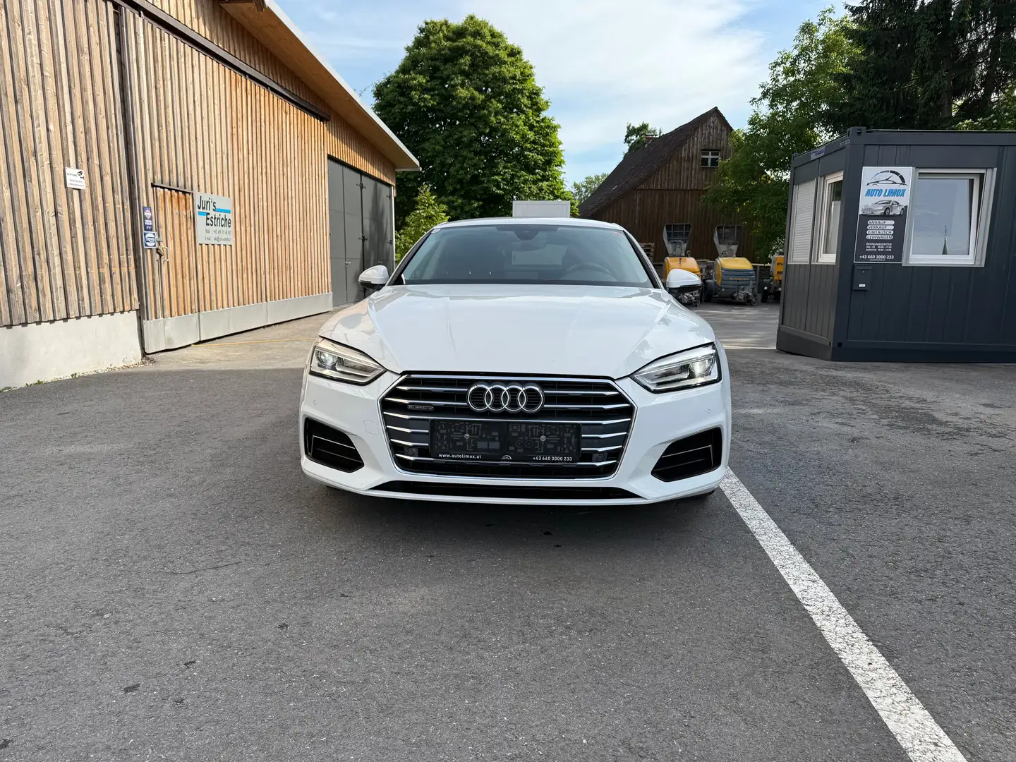 Audi A5 SB 2,0 TDI quattro sport S-tronic Blanc - 2