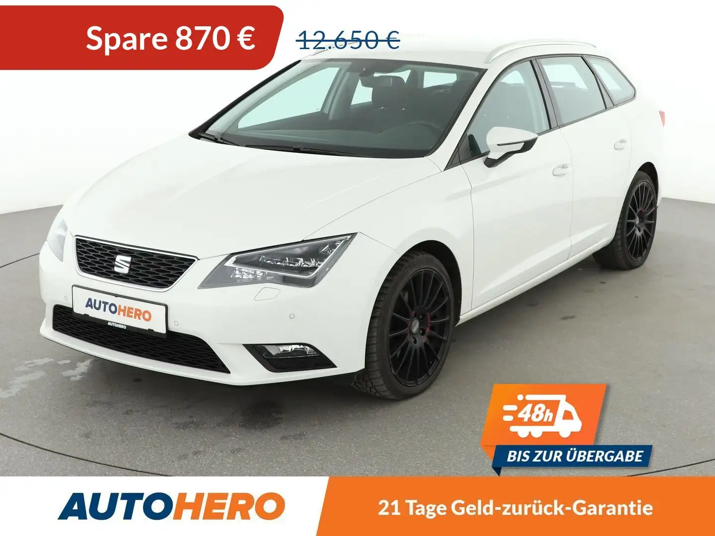 SEAT Leon 1.4 TGI Style *NAVI*LED*TEMPO*PDC* Weiß - 1