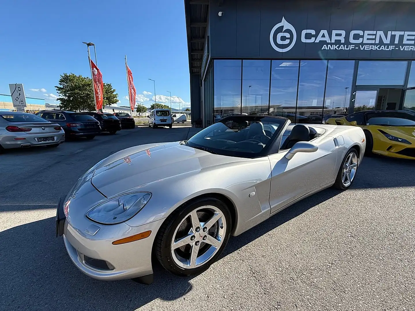 Chevrolet Corvette C6 Convertible Argent - 1