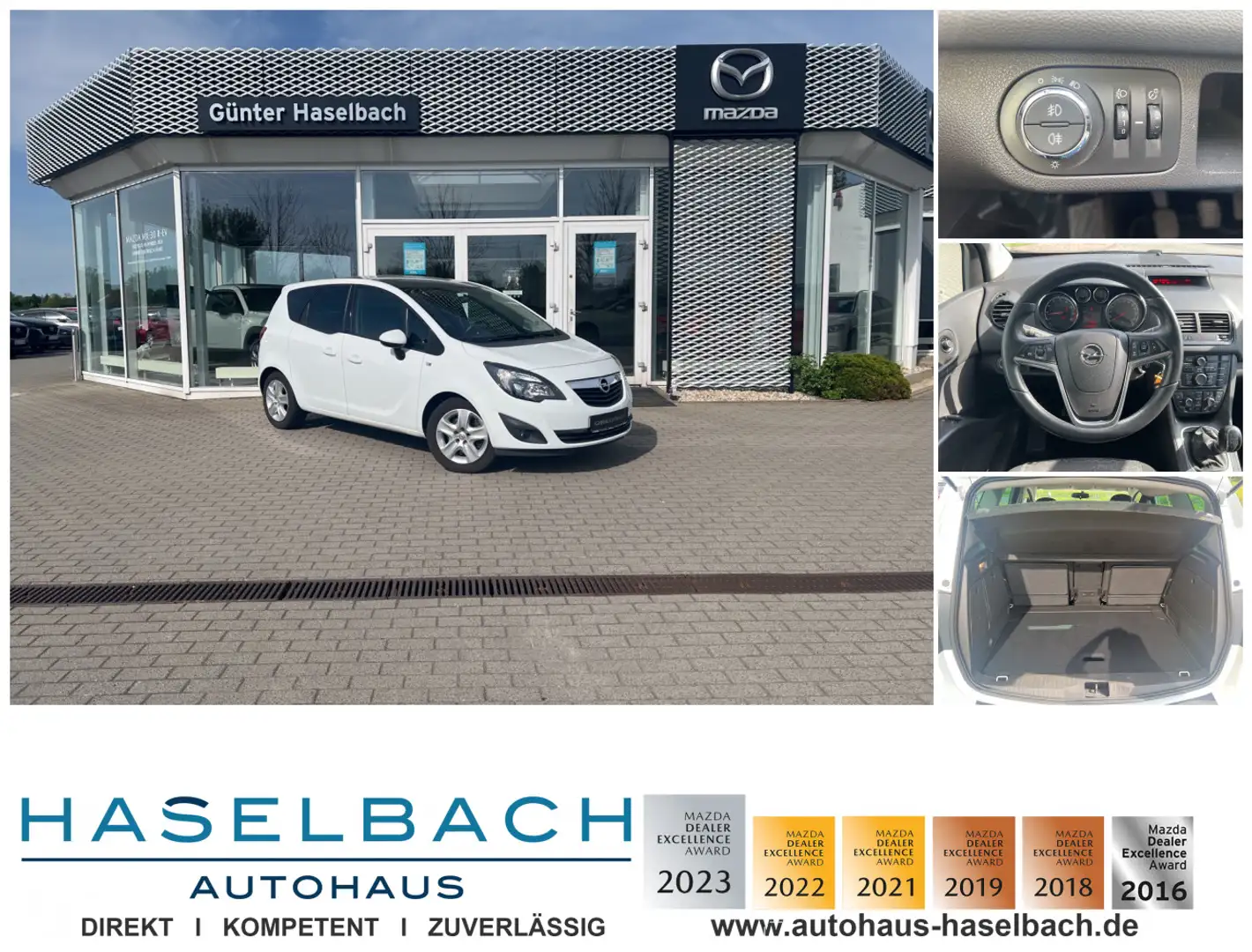 Opel Meriva Design Edition Klima Lenkradheizg Sitzheizg Einpar Blanc - 1