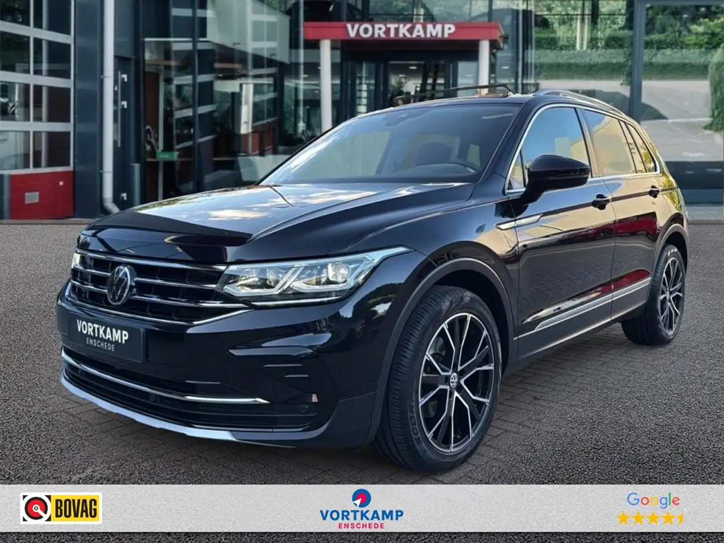 Volkswagen Tiguan 1.5 TSI DSG ELEGANCE PANO-DAK/CAMERA/NAVI/CARPLAY/ Schwarz - 1